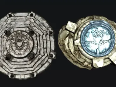 Stone Portal 3D model