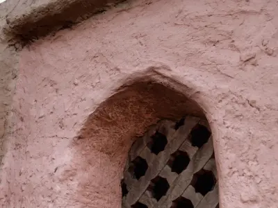 Medieval Nomad Building Window Low-poly 3D model