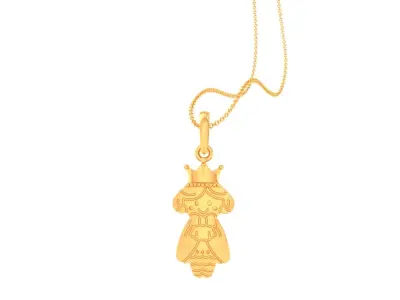 Kids Pendant - 64 3D print model