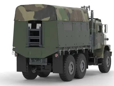 Generic Military Truck 02 3D model
