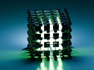 Abstract Sci-Fi Model 3D model