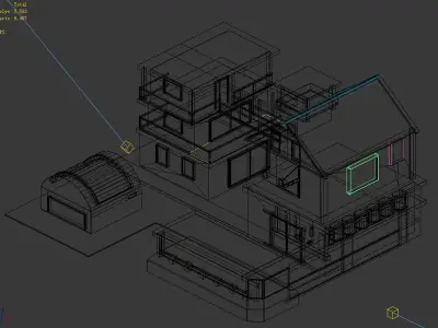 Future World - Factory 02 3D model