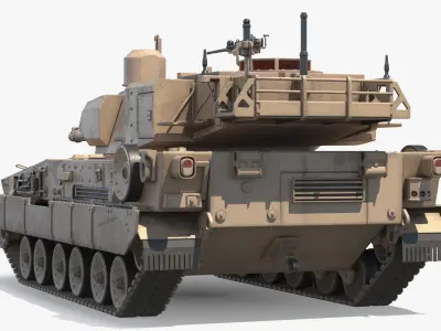  M10 Booker Tracked Vehicle with Dirty Hull 