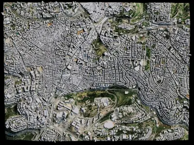 Jerusalem - Israel 3D model