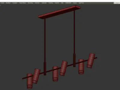 GRACE LINE Low-poly 3D model