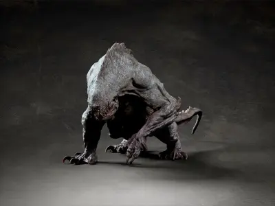  Lizard pinky creature 