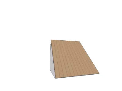  Small Coffee Shop Triangle 3D Model 3D model