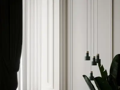 FOREST GREEN FILD RADIUS Lamp 3D model