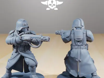 GrimGuard Command Force 3D print model