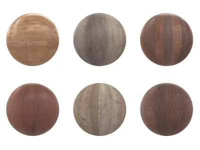 10 Seamless PBR Wood Textures  4K Texture