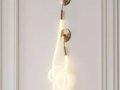 Wavelength Solo Quartz Small by Luke Lamp Co 3D model