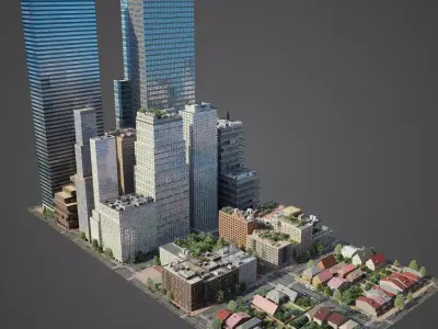 City District H21-R29 3D model
