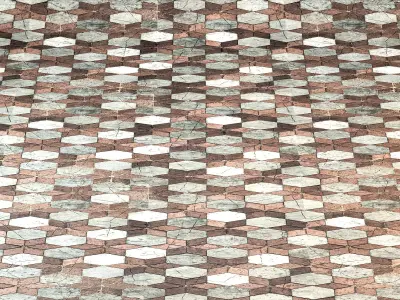 Stylized Concrete Floor Tile Texture