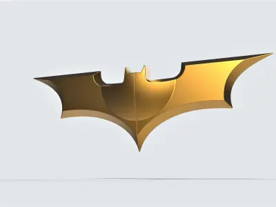 Batarang from the movie Dark Knight 3D print model