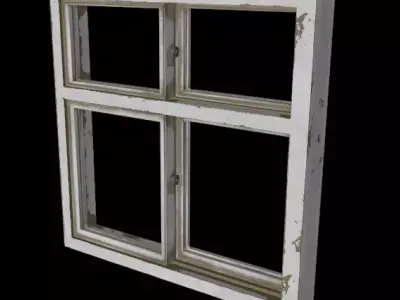 school classroom window Free 3D model