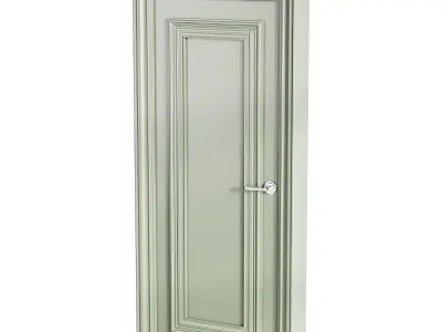 Modern entrance door 20 3D model