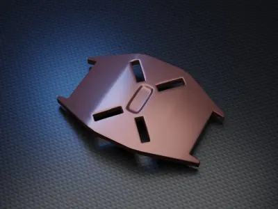 Kitbash sci-fi Set 3D model