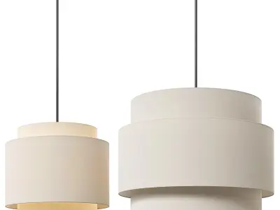 Restoration Hardware Echelon Pendant Light 3D model