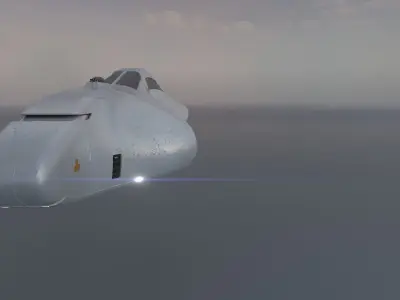 Explorer Spaceship 3D model