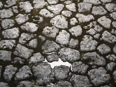 Cobblestones 8K PBR Texture Set Texture