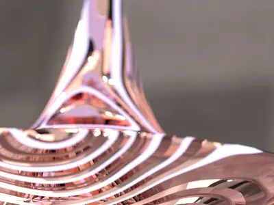 Spinning top 3D model