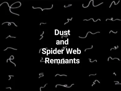 Girl Bike Boulder Big Sharp Dry Rocks Set 3D Model Pack