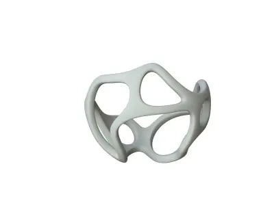 SciFi Cube Object No 39879 Low Poly Shape Texture