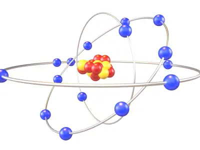 Phosphorus Chemical Element v2 001 Low-poly 3D model