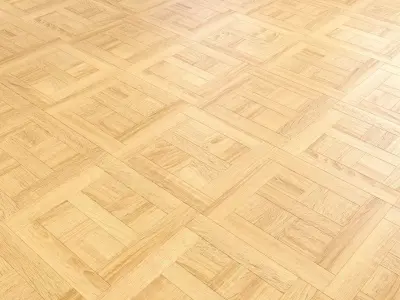 Parquet - Laminate - Wooden floor 2 in 1 Low-poly 3D model 46