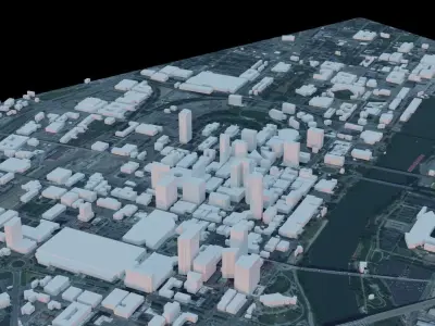 Nashville - USA 3D model