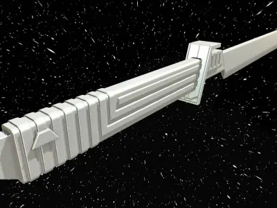 Dark Saber - Mandalorian Sword 3D print model