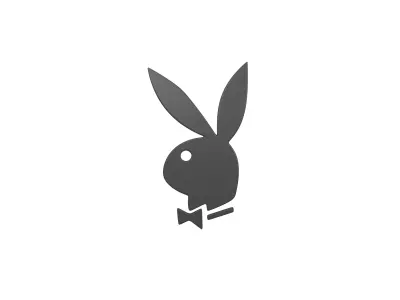 Playboy Logo v1 001 Free low-poly 3D model