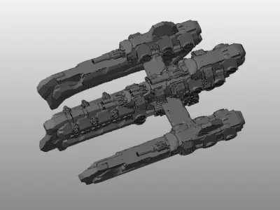 SKY RELICS - 08 DRAGON FANG 3D print model