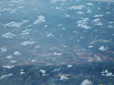 Xinyu China City Landscape 3D Model 3D model