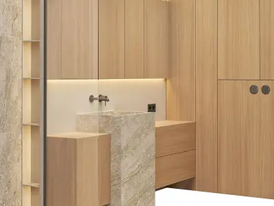 Bathroom Furniture RJ Easy Design 15 3D model