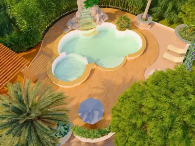 Swimming Pool 3D model
