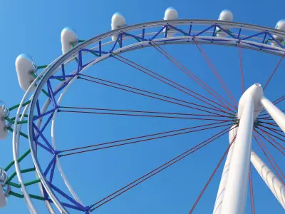 Ferris Wheel 3D model