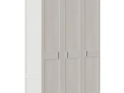 3-door wardrobe Alcira 3D model