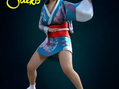 Saeko For G8F And G81F 3D model