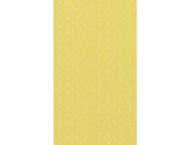 Yellow Window Blinds 3D model