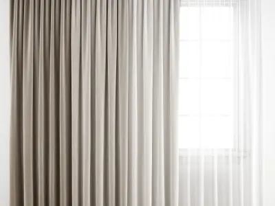 Curtain 237 3D model
