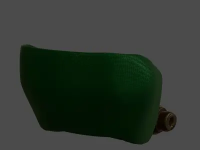Gas mask helmet 3d model scifi Low-poly  Low-poly 3D model 460