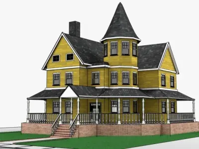 House victorian 3D model