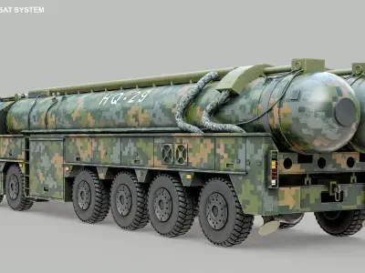  HQ-29 ABM And ASAT Missile System PBR 