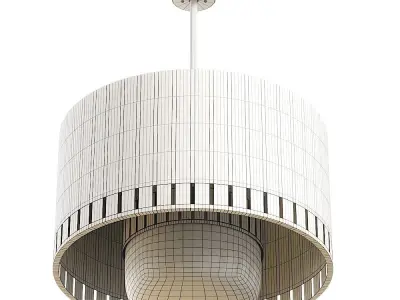 Handle Studio Drum Lamp 3D model