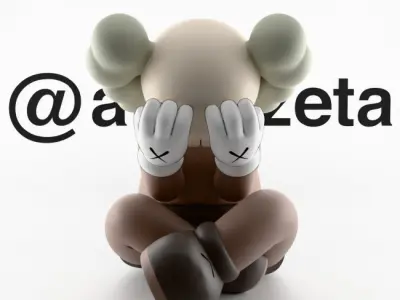 Kaws Separated Textured 3D model