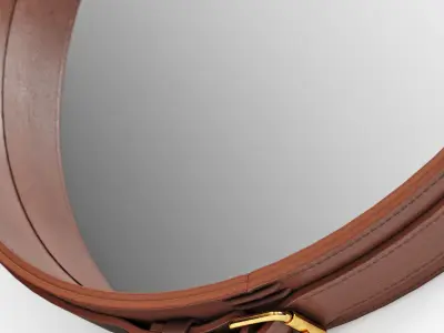 Adnet Wall Mirror 3D model