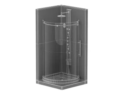  Vigo Sanibel With Base Shower 3D model