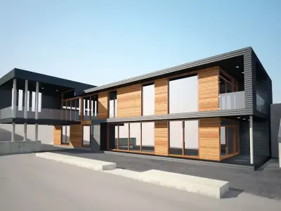 Villa Storingavika 3D model