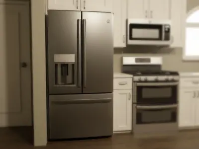 GE Refrigerator 3D model